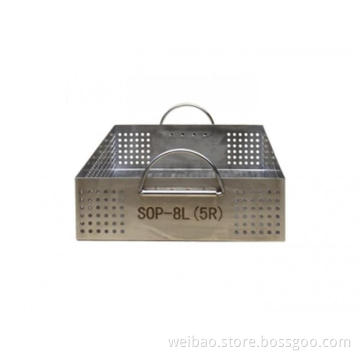 SOP package stainless steel cleaning basket